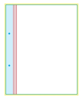 Tornillos - Hoja interior Anverso
