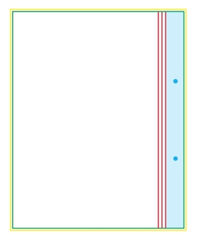 Tornillos - Hoja interior Reverso