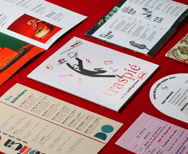 Cartas de restaurante