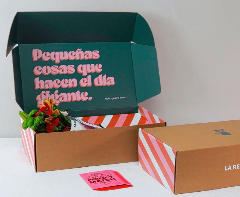 Packaging para flores