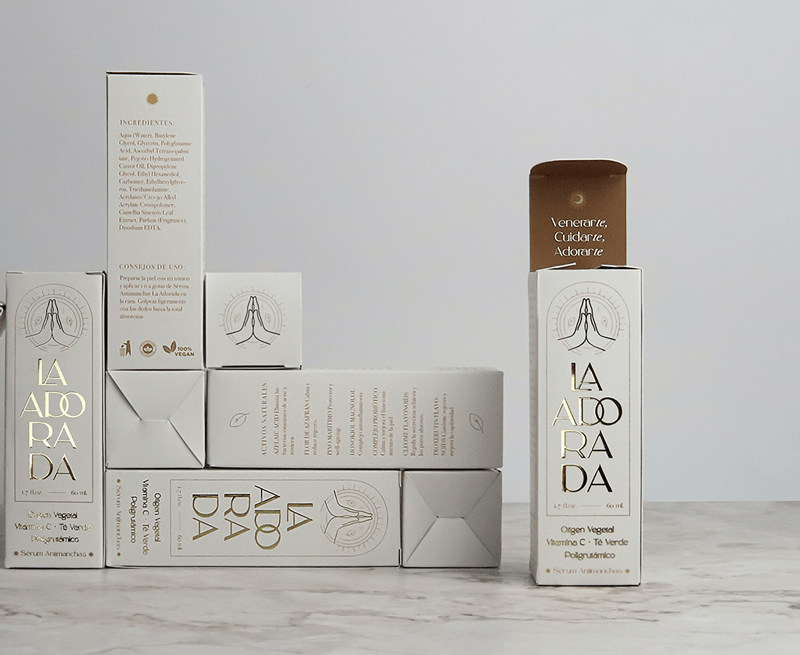 Packaging Estampado Oro