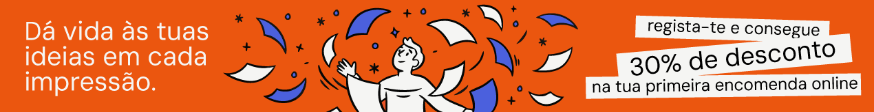 Consegue 30 % dto na tua primeira encomenda