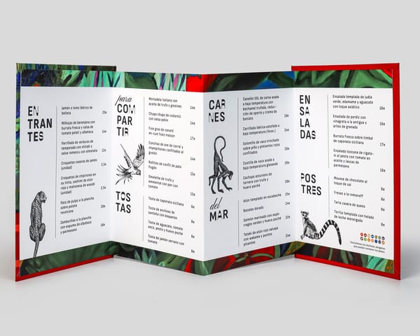 Carta acordeón principal