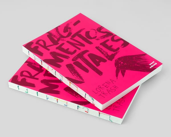 Libro Cosido Hilo Visto Multicolor