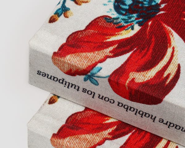 Encuadernación tapa tela