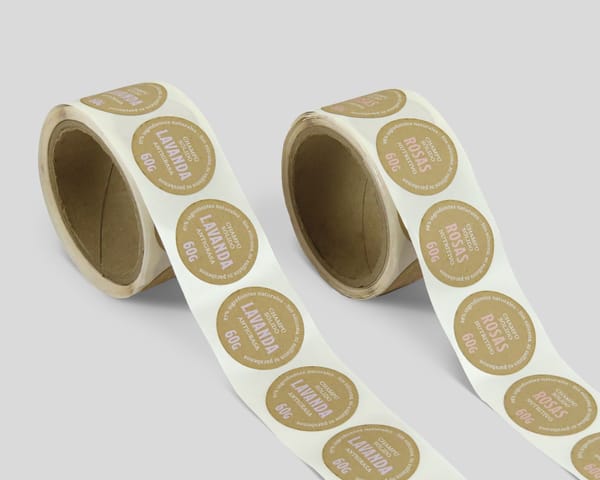 Etiquetas en bobina ecológicas