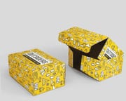 Packaging cajas con cierre vertical