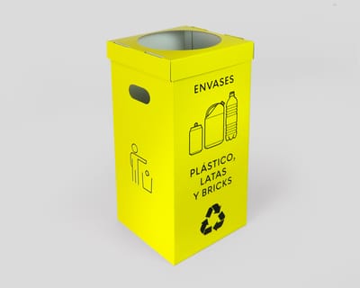 Contenedor de reciclaje Crater