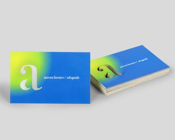 Tarjetas troqueladas